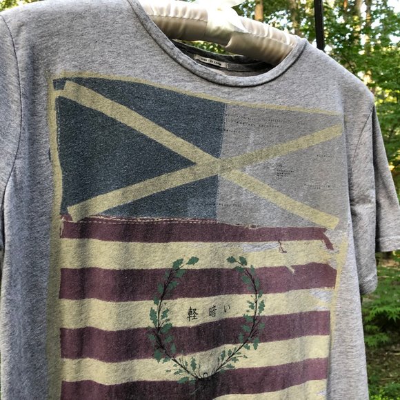 All Saints "Others Flags" tee great Vintage - Picture 2 of 4